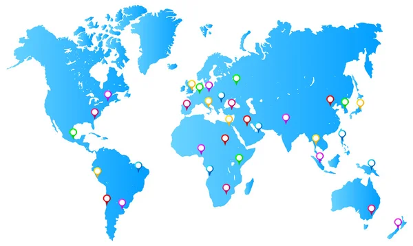 Global Customers Map