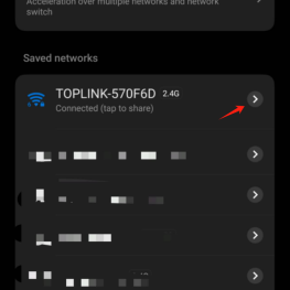 WiFi verification step 1