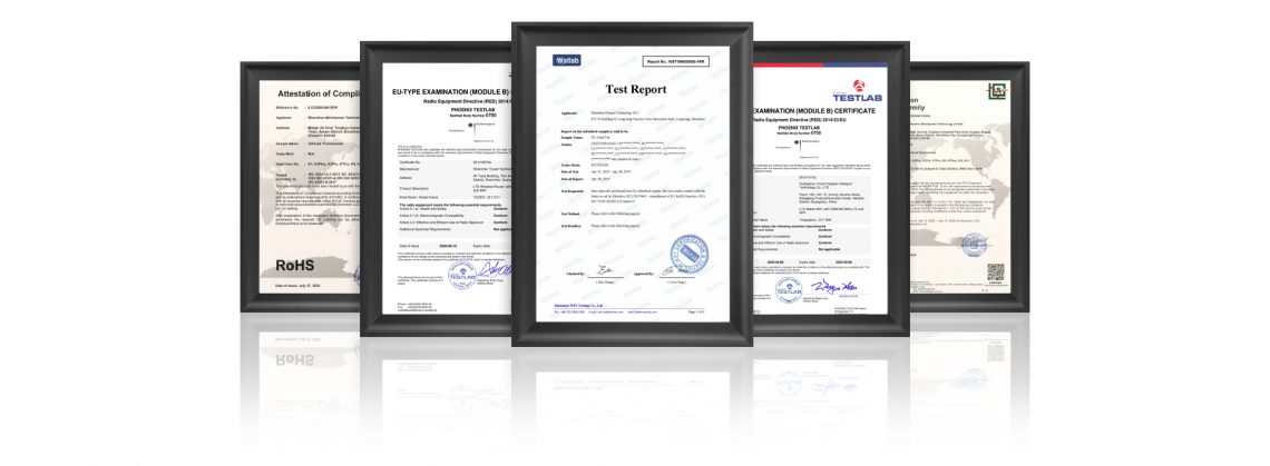 TOPLINK Certificates & Test Reports